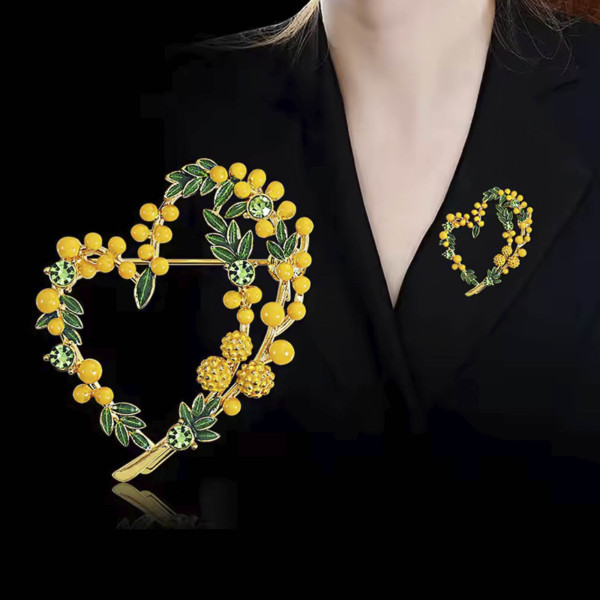 Купить Брошь СЕРДЦЕ Цена Киев Украина. Украшения из натуральных камней в интернет магазине украшений Darsana